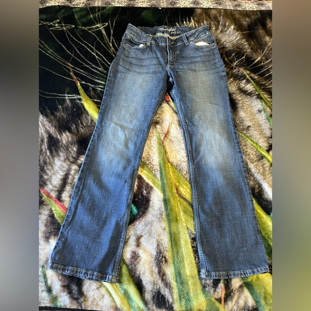 Wrangler Boot Cut Dark Blue Jeans